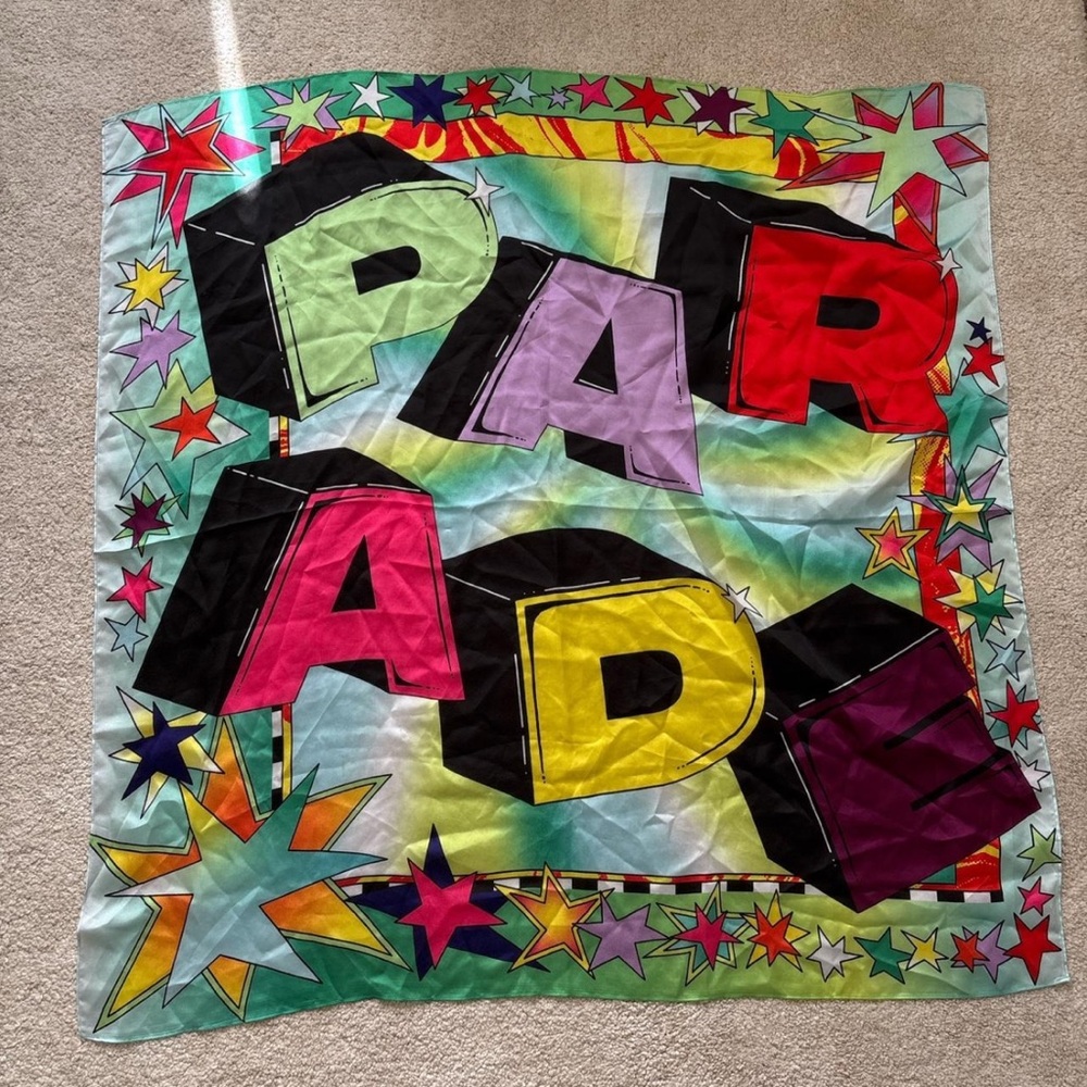 Colorful Parade Scarf!